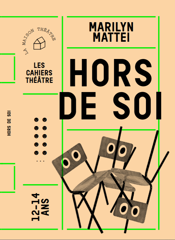 COUVERTURE Cahier théâtre "Hors de soir" de Marilyn Mattei